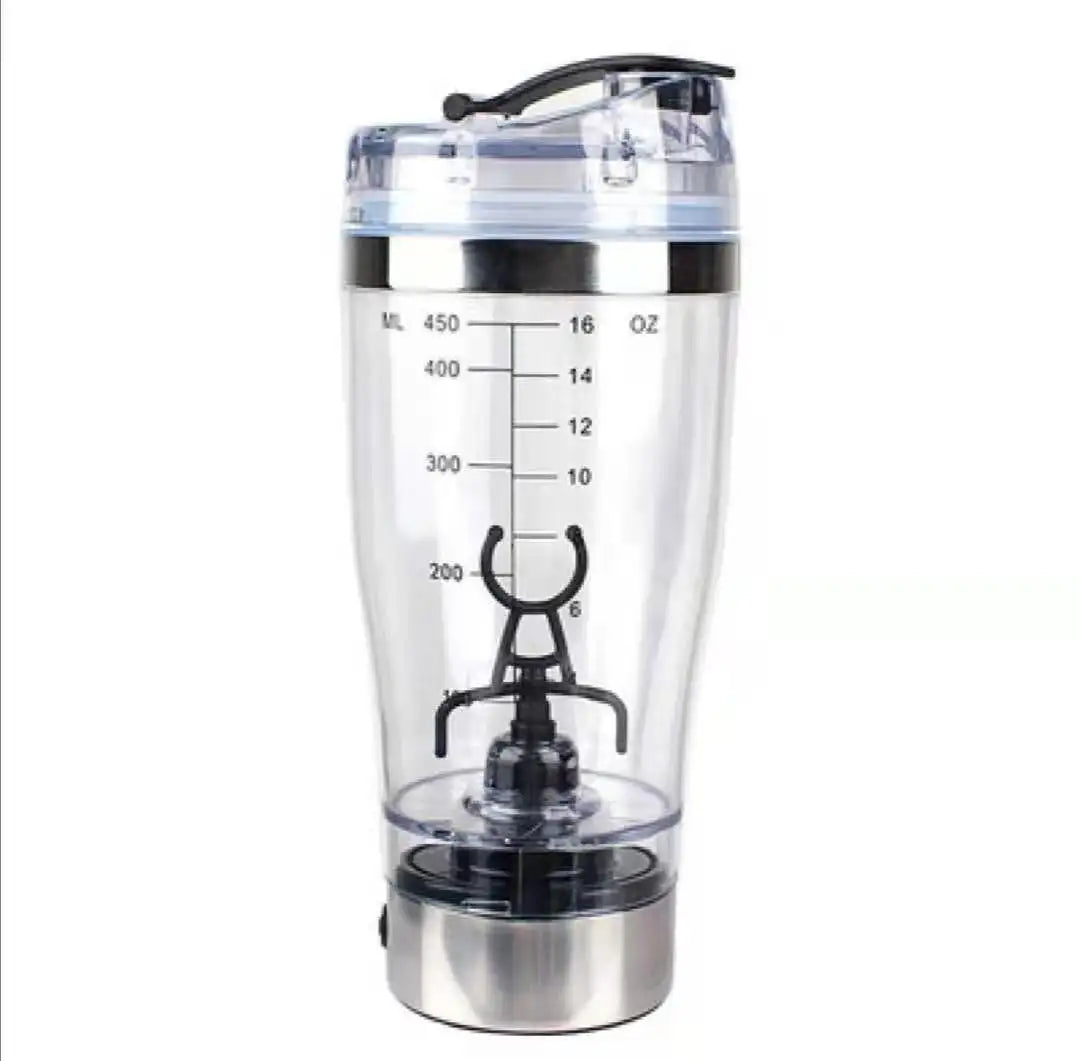 Electric Protein Shake Stirrer USB Shake Bottle Milk Coffee Blender Kettle Sports And Fitness Charging Electric Shaker Cup