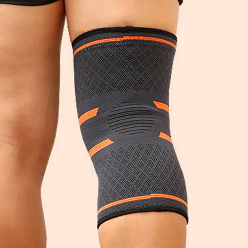 1PC Fitness Running Cycling Knee Support Braces Elastic Nylon Sport Compression Knee Pad Sleeve for Basketball Volleyball