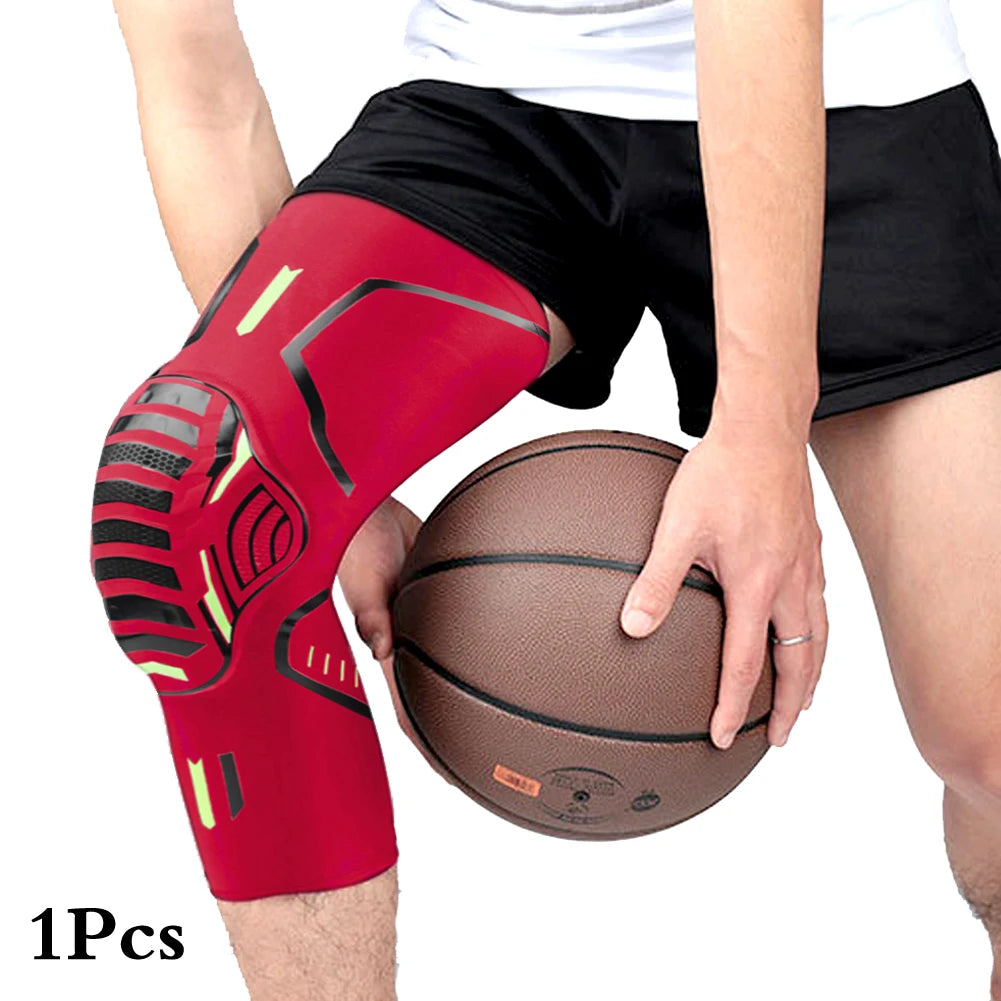 1Pc Knee Brace Compression Knee Support Shockproof Knee Pads Knee Sleeve for Running Arthritis Joint Pain Relief Men Women