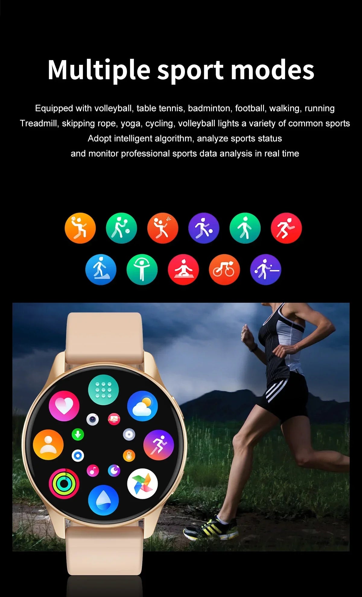 Xiaomi Fashion Smart Watch Round Smartwatch Bluetooth Calls Watches 2023 Men Women Fitness Bracelet Custom Watch Face +Gift Box