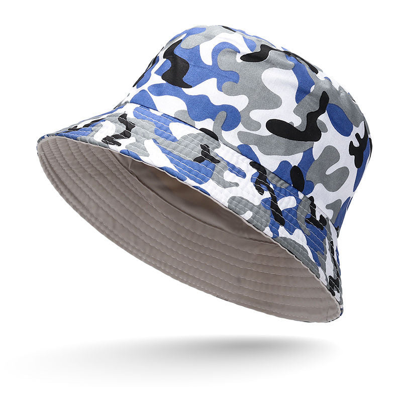 New Portable Fashion Sexy Solid Color Folding Fisherman Sun Hat Outdoor Men and Women Bucket Cap Multi-season Cap