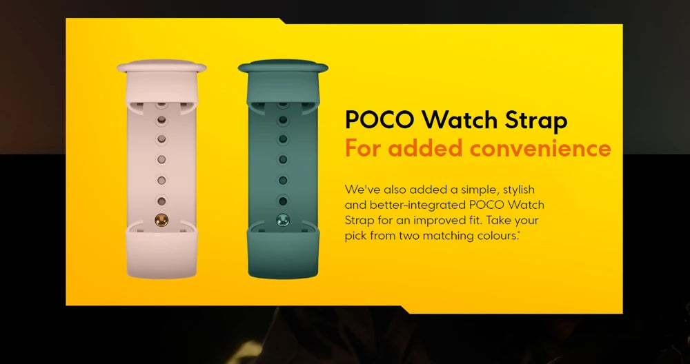 Global Version POCO Watch 1.6'' AMOLED Display 14 Days Battery GPS Always-on Watch Face Blood Oxygen Smartwatch