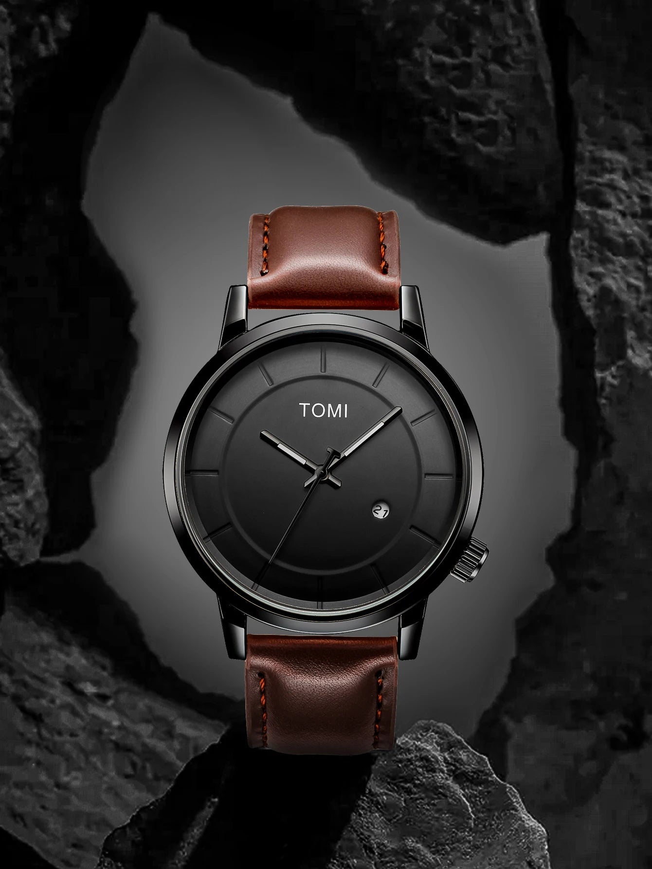 TOMI Luxury Men's Watch Fashion Original Brand Business Men's Quartz Watch