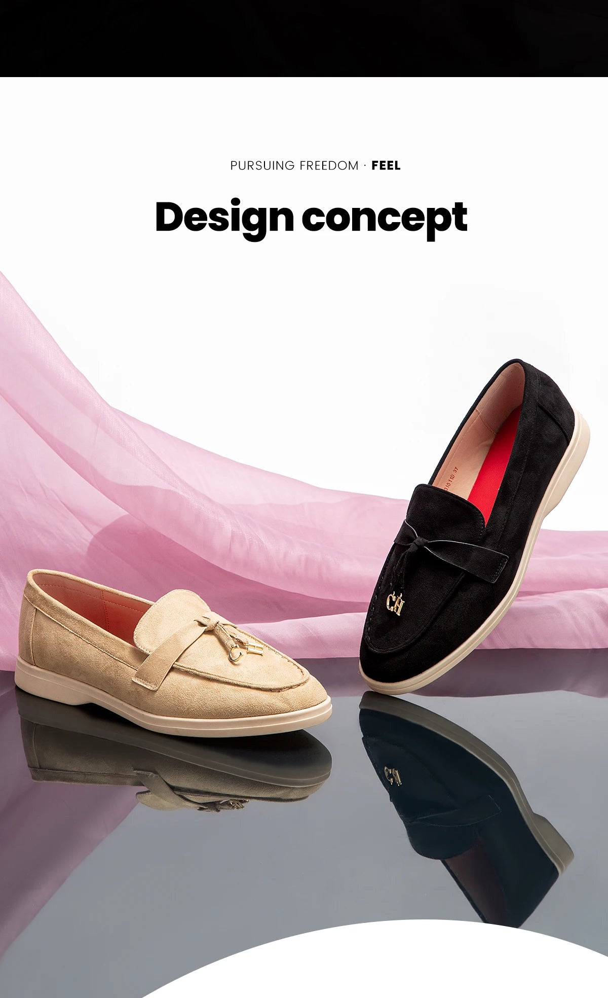 Women's Loafers Luxury Brand Design Breathable and Cool Slip On Shoes Autumn Casual Shoes Business Women