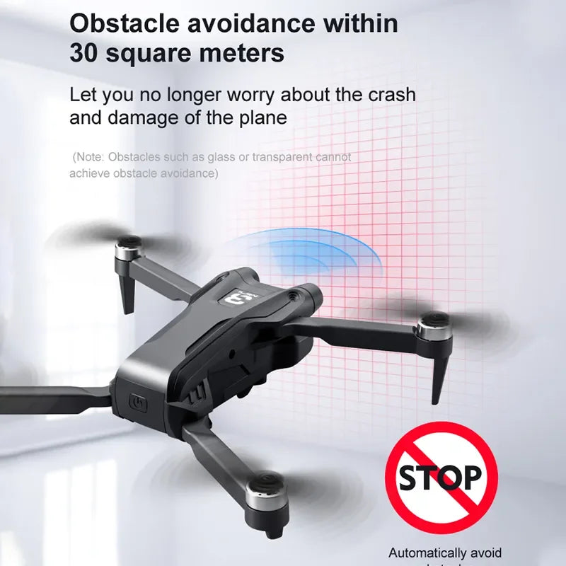 Xiaomi Z908Pro Max Drone Dual Camera 8K Professional Brushless Motor GPS FPV Obstacle Avoidance Folding Quadcopter 9000M