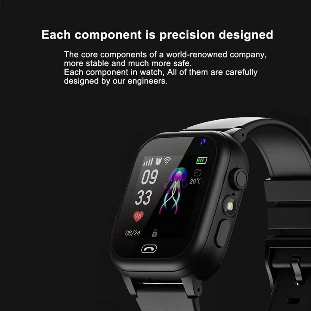 Xiaomi Kids 4G Smart Watch SOS GPS Location Video Call Sim Card Child SmartWatch Camera Waterproof Watch For Boys Girls Present