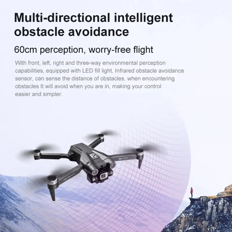 Xiaomi Z908Pro Max Drone Dual Camera 8K Professional Brushless Motor GPS FPV Obstacle Avoidance Folding Quadcopter 9000M