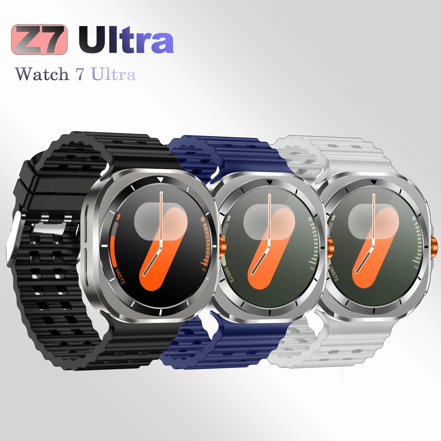 Z7 Ultra Smartwatch Smart Watch Ultra 2024 Sport Sos Compass Navigation Heath Sleep Monitor Mobile Phone Call Z7Ultra