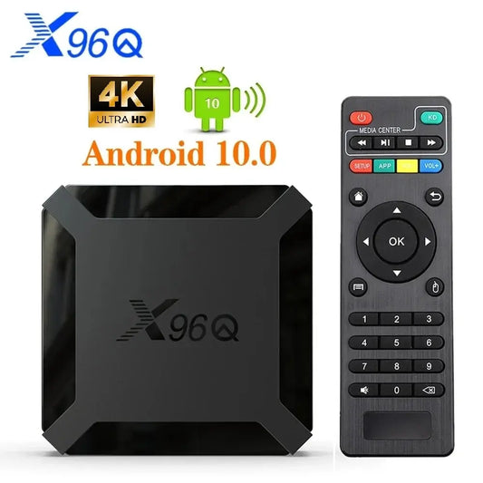 X96Q 2GB 16GB Android 10.0 TV Box Allwinner H313 Quad Core 4K 2.4G Wifi Google Player Youtube X96 1GB 8GB Set Top Box