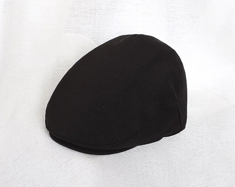 Autumn Baby Hat Solid Color Retro Beret Hats Boy Girl Newsboy Flat Cap Kids Fashion Accessories Toddler Infant Photography Props