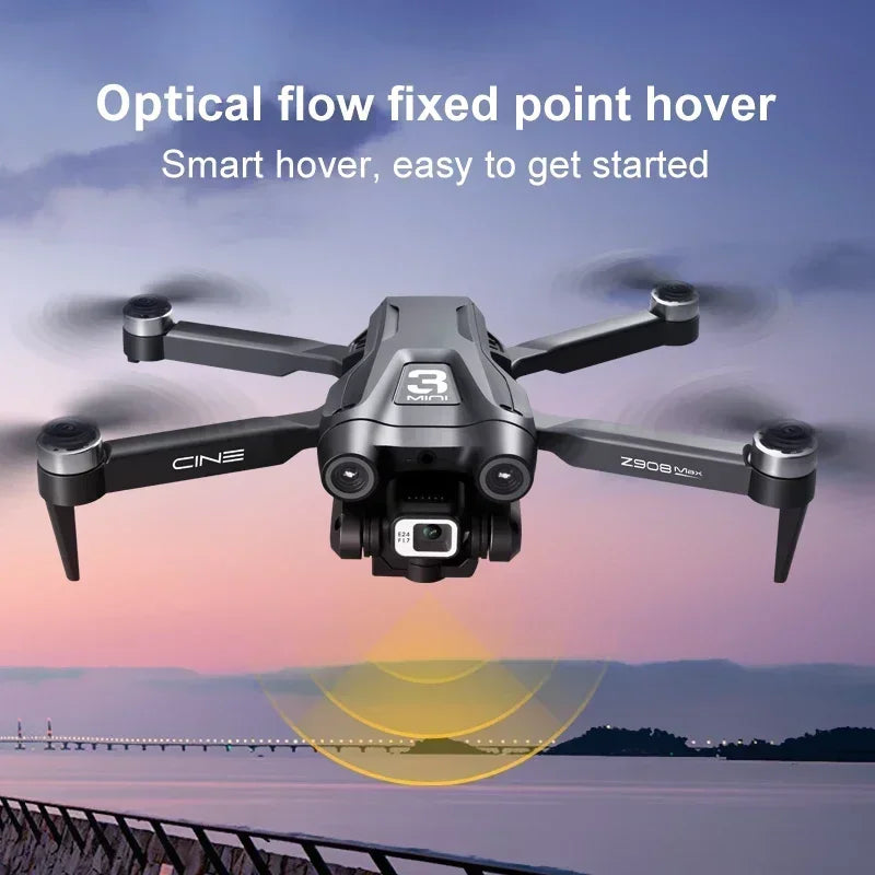 Xiaomi Z908Pro Max Drone Dual Camera 8K Professional Brushless Motor GPS FPV Obstacle Avoidance Folding Quadcopter 9000M