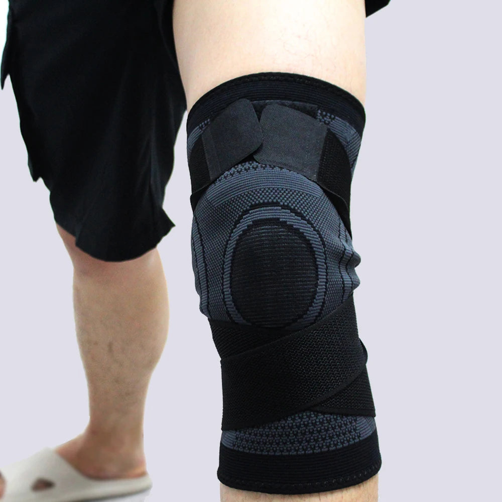 1 PCS Knee Pads Fitness Sports Knee Support Braces for Men Women Compression Elastic Nylon Training and Exercise Kneepad Sleeve