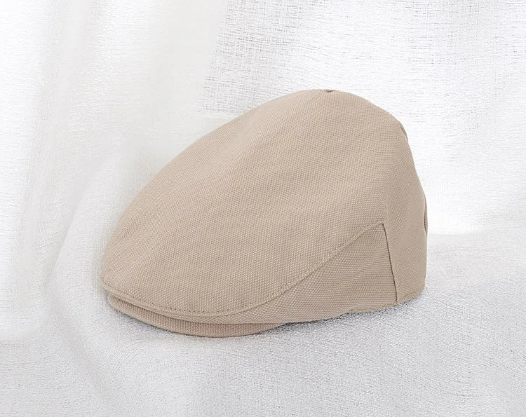 Autumn Baby Hat Solid Color Retro Beret Hats Boy Girl Newsboy Flat Cap Kids Fashion Accessories Toddler Infant Photography Props