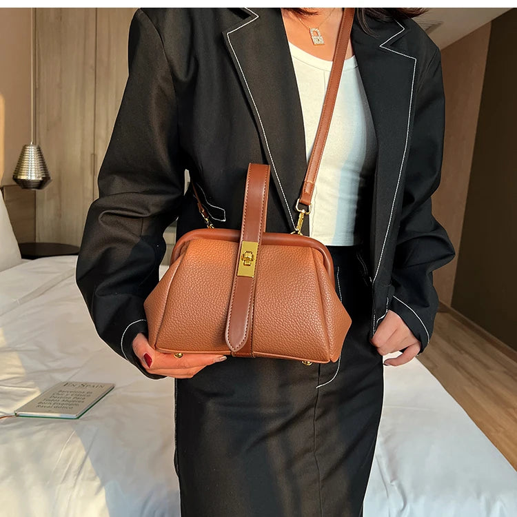 Women's Bags New Trend Handbags Quality Retro Designer Luxury Crossbody Bags Female Shopping Totes Shoulder Free Shipping