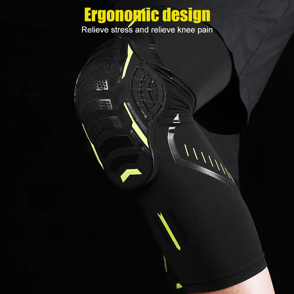 1Pc Knee Brace Compression Knee Support Shockproof Knee Pads Knee Sleeve for Running Arthritis Joint Pain Relief Men Women