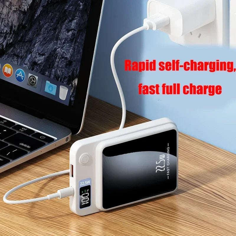 Xiaomi 100000mah Magnetic Wireless Power Bank 22.5w Portable Type C Mini Power Bank For Iphone Samsung Huawei Fast Charging