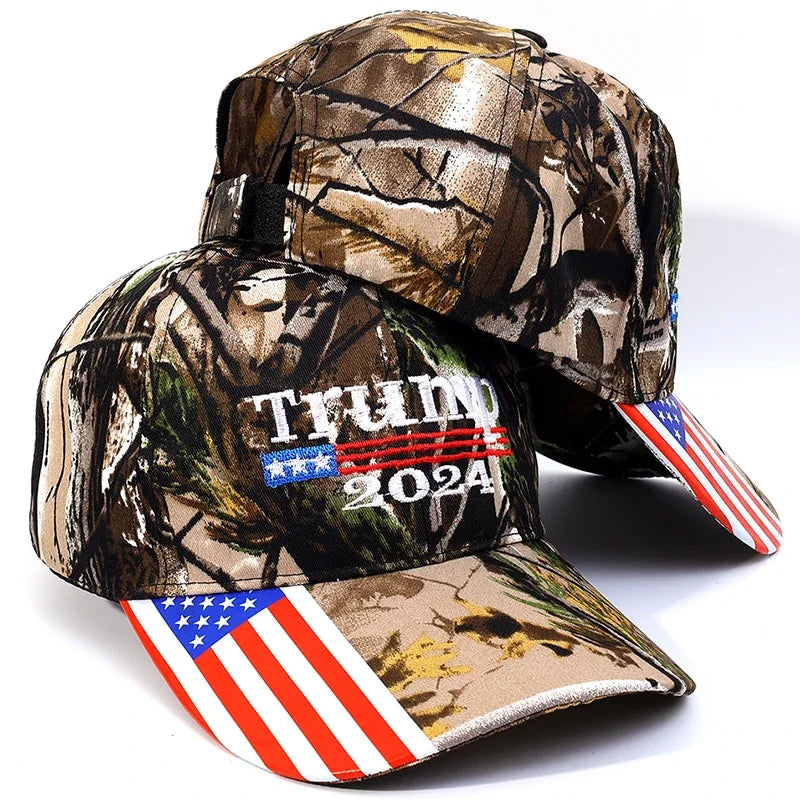 Hot Trump 2024 American Presidential Hat Make America Great Again Hat Donald Trump Republican Hat Cap MAGA Embroidered Mesh Cap