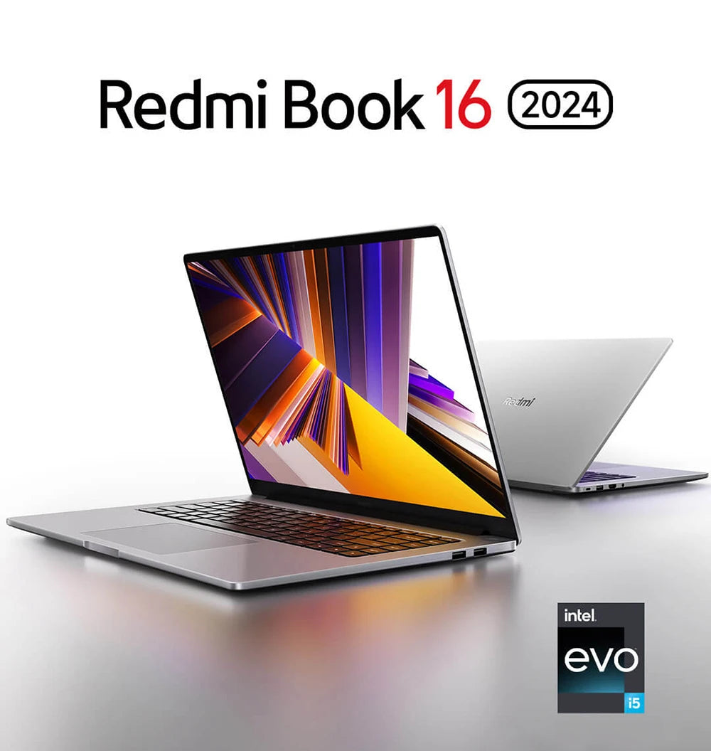 XIAOMI Redmi Book 16 2024 Laptop Intel i5 13500H RAM 16GB SSD 512GB 16"Inch 2.5K 120Hz Windows 11 Notebook Ultrabook Computer PC