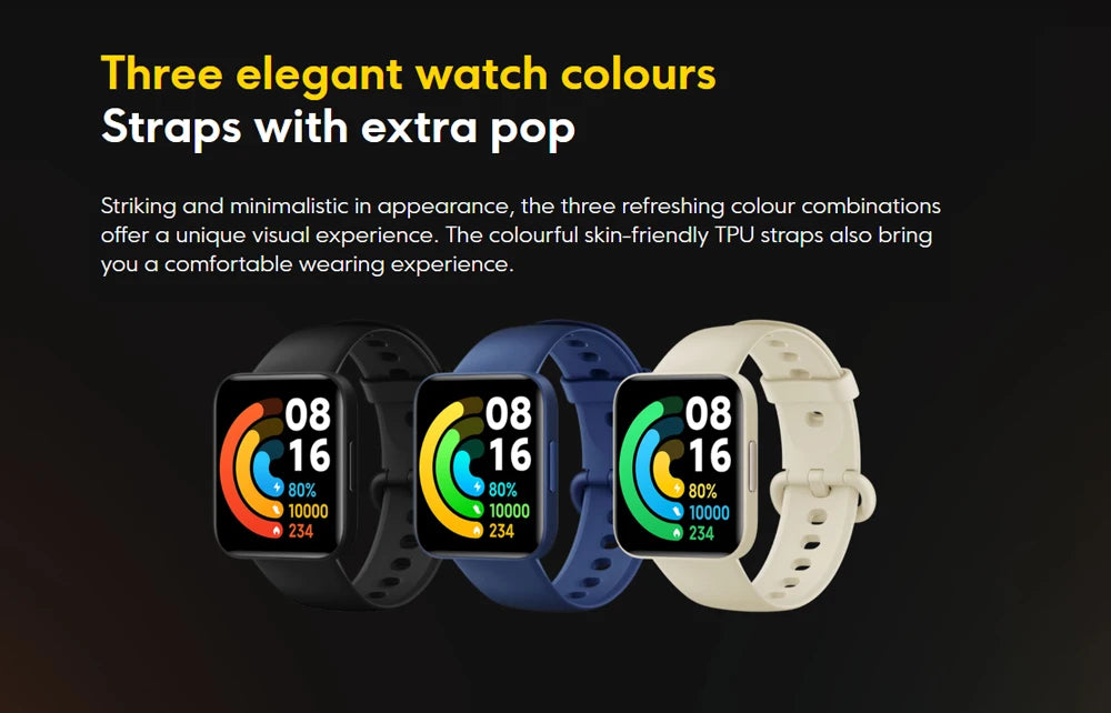 Global Version POCO Watch 1.6'' AMOLED Display 14 Days Battery GPS Always-on Watch Face Blood Oxygen Smartwatch