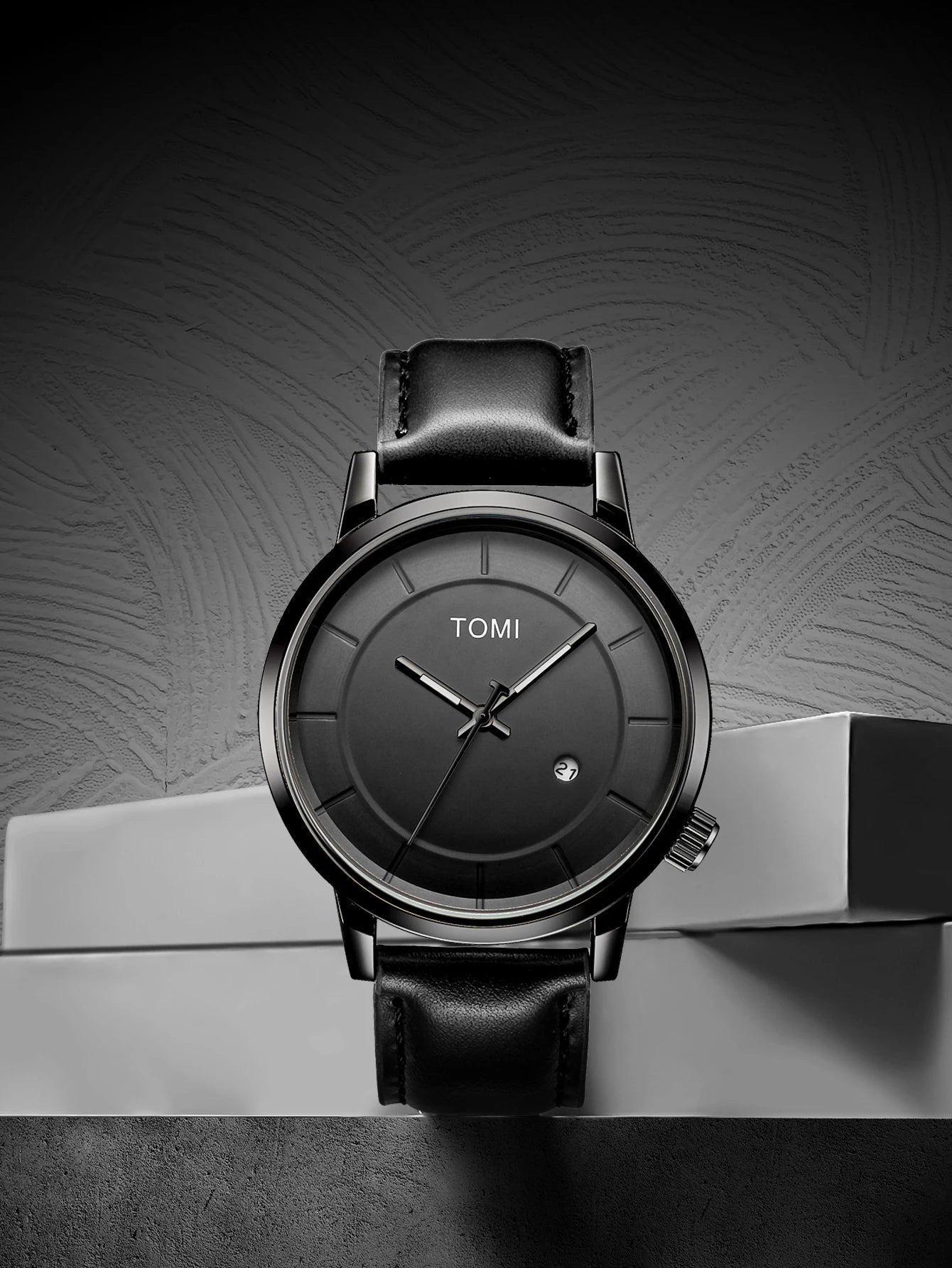 TOMI Luxury Men's Watch Fashion Original Brand Business Men's Quartz Watch