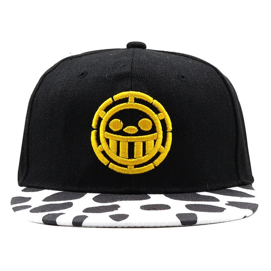 Wholesale Lots Anime Cap Trafalgar Law Hats Cosplay Caps For Women Men Hip Hop Snapback Caps Flat Hats