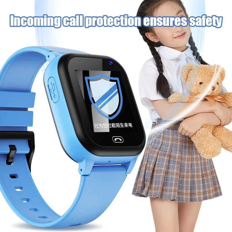 Xiaomi Kids 4G Smart Watch SOS GPS Location Video Call Sim Card Child SmartWatch Camera Waterproof Watch For Boys Girls Present