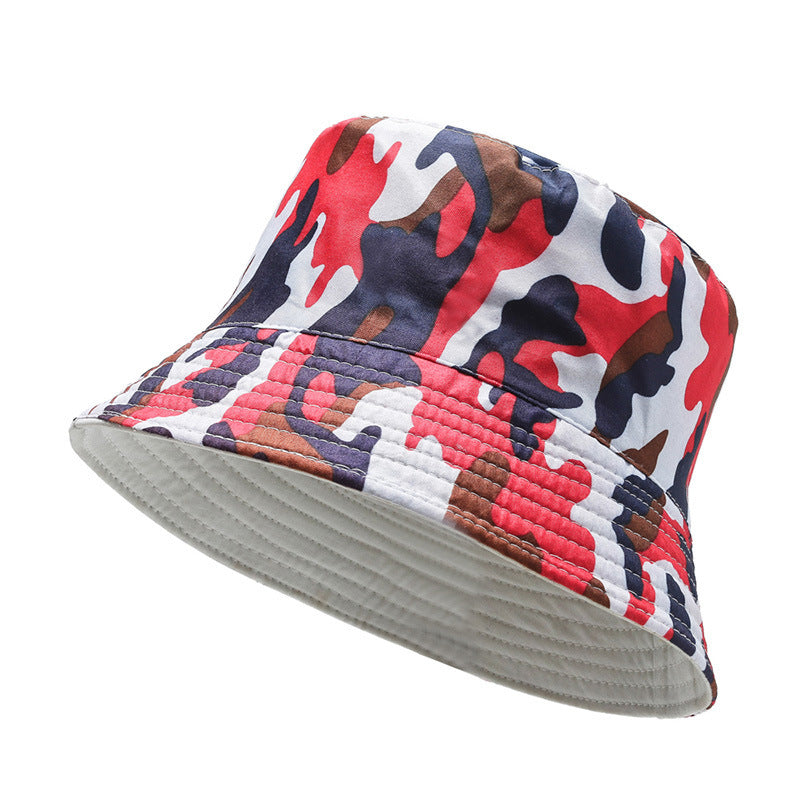 New Portable Fashion Sexy Solid Color Folding Fisherman Sun Hat Outdoor Men and Women Bucket Cap Multi-season Cap