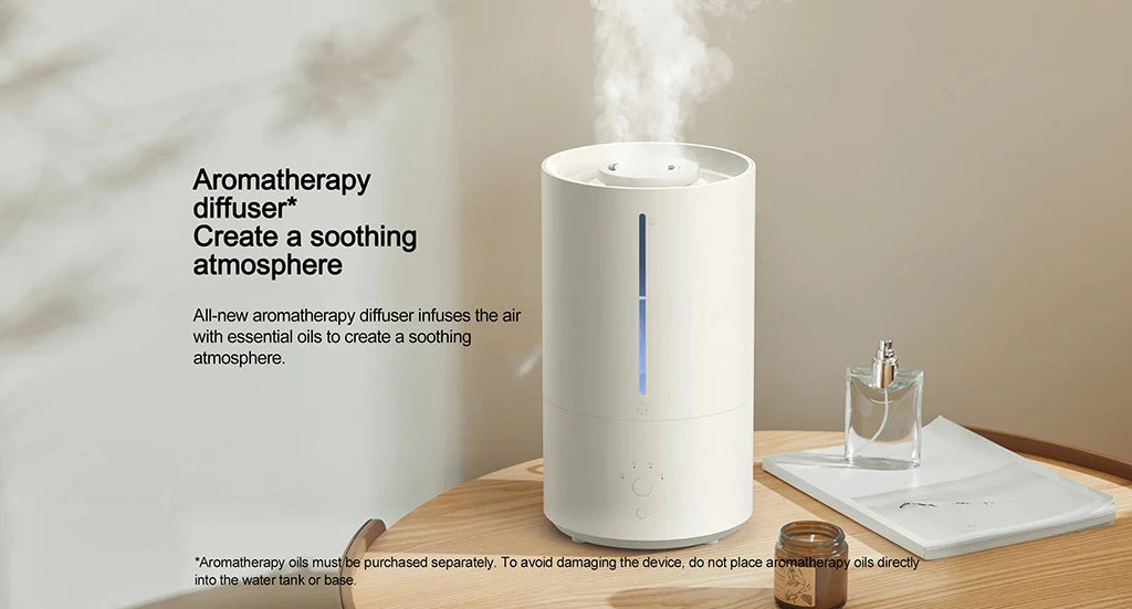 XIAOMI MIJIA Smart Antibacterial Humidifier 2 For Home Aroma Essential Oils Diffuser 4.5L UVC 99.9% Sterilization Air Humidifier