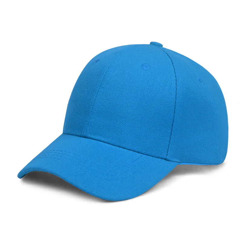 Solid Baseball Cap Cheap Women Men Summer Autumn Spring Sun Visor Hats Yellow Caps