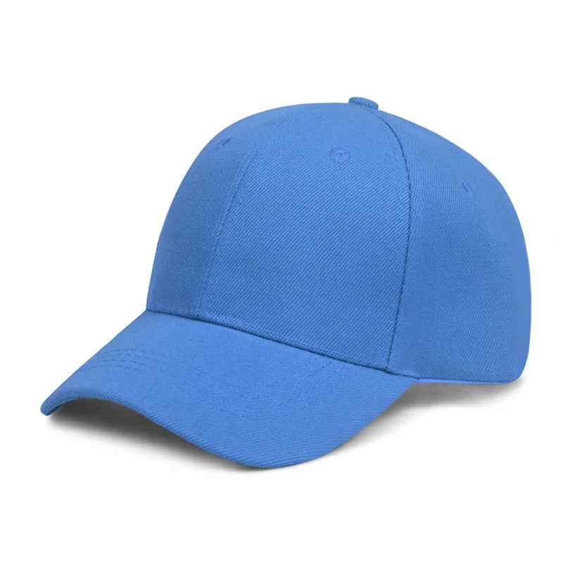 Solid Baseball Cap Cheap Women Men Summer Autumn Spring Sun Visor Hats Yellow Caps