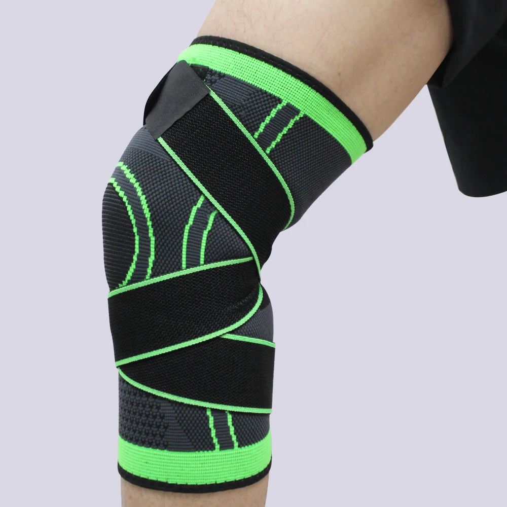 1 PCS Knee Pads Fitness Sports Knee Support Braces for Men Women Compression Elastic Nylon Training and Exercise Kneepad Sleeve