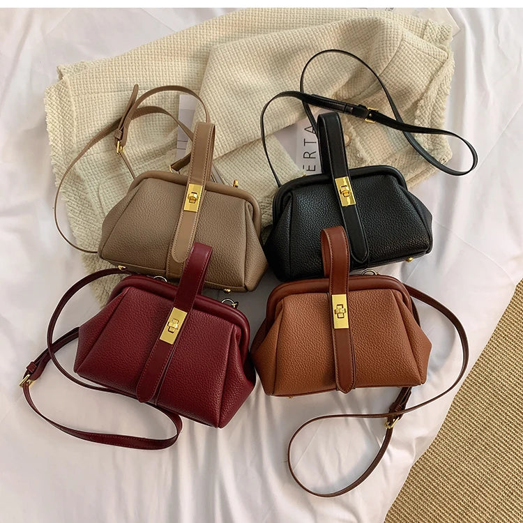 Women's Bags New Trend Handbags Quality Retro Designer Luxury Crossbody Bags Female Shopping Totes Shoulder Free Shipping