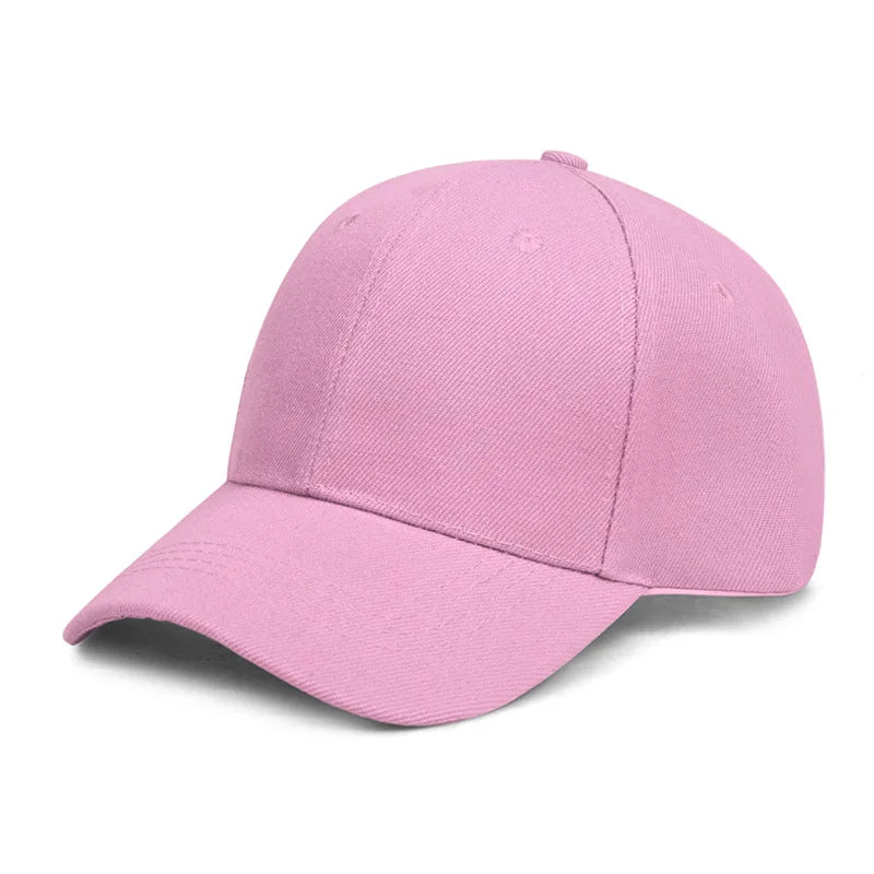 Solid Baseball Cap Cheap Women Men Summer Autumn Spring Sun Visor Hats Yellow Caps