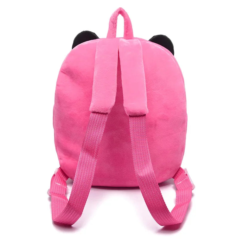 Hello Kitty Kt Mickey Mouse Cat Sanrio Anime Pp Cotton Short Plush Doll Kindergarten Children's Backpack Boys Girls Schoolbag