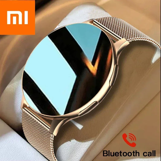 Xiaomi Fashion Smart Watch Round Smartwatch Bluetooth Calls Watches 2023 Men Women Fitness Bracelet Custom Watch Face +Gift Box