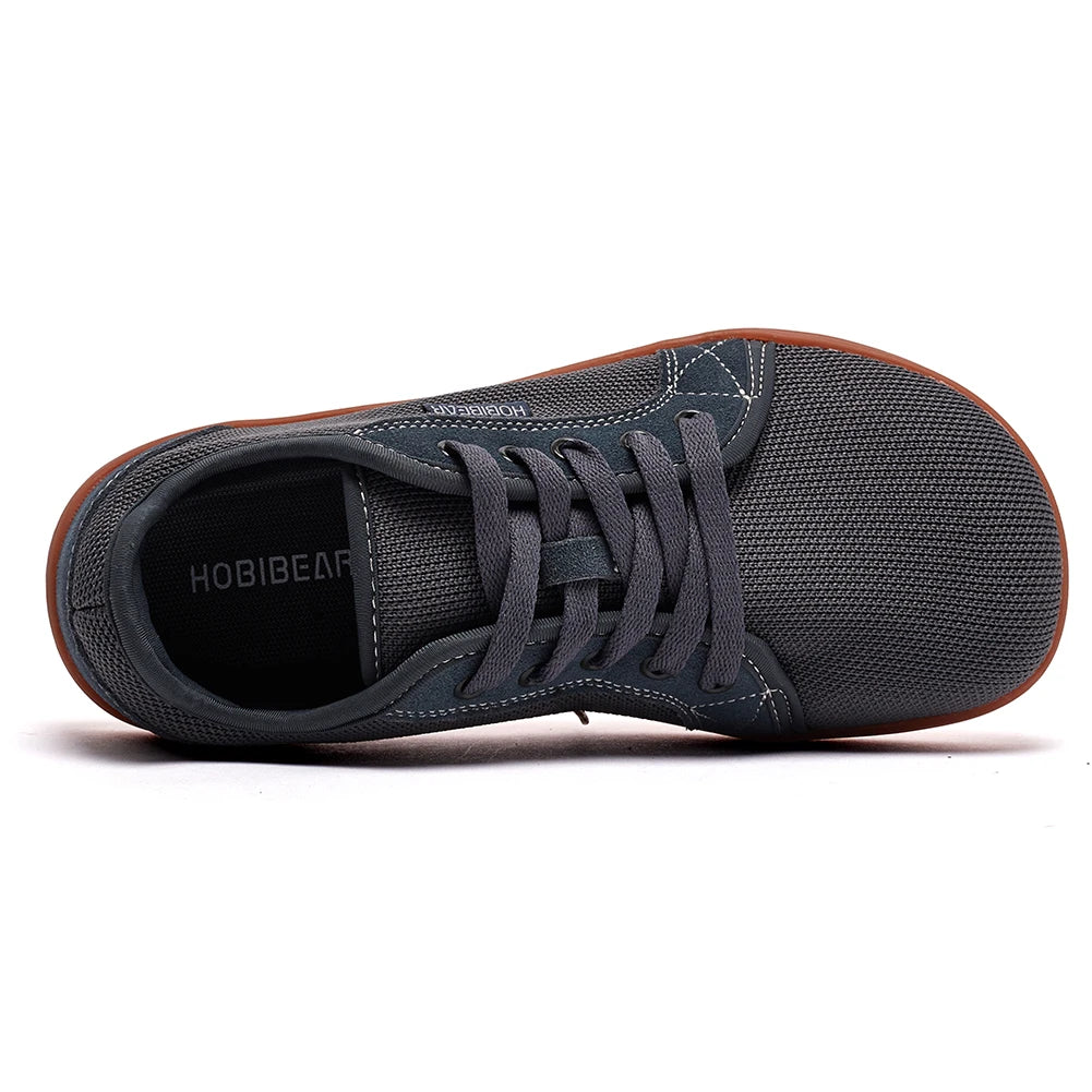 HOBIBEAR Unisex Wide Barefoot Shoes for Men Women Outdoor Trail Running Minimalist Walking Shoes Lightweight and Breathable