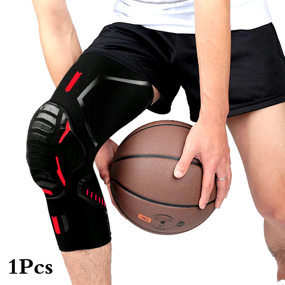 1Pc Knee Brace Compression Knee Support Shockproof Knee Pads Knee Sleeve for Running Arthritis Joint Pain Relief Men Women